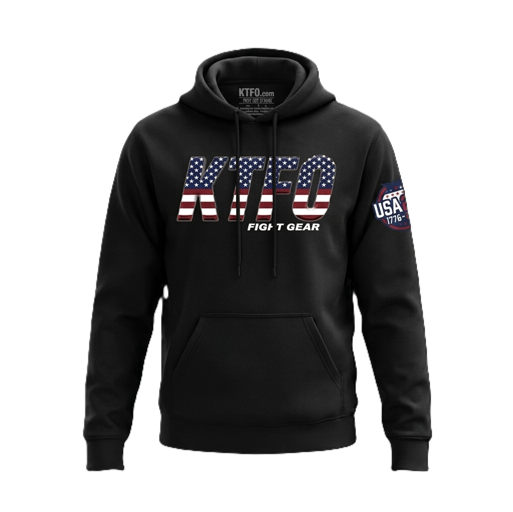 KTFO Fight Gear Independence Day Hoodie hoodie KTFO Fight Gear