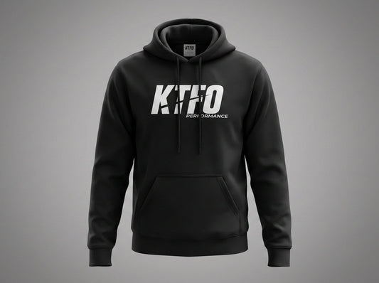 KTFO Performance Midweight Hoodie - 100% Ringspun Cotton Face