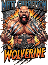 KTFO x Matt "The Wolverine" Garretson Collab T-Shirt   KTFO Performance
