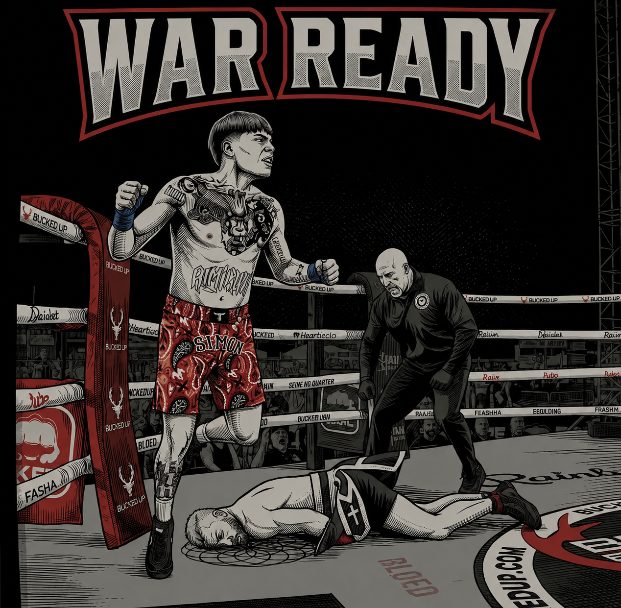 KTFO x Jason "War Ready" Simon Collab   KTFO Fight Gear