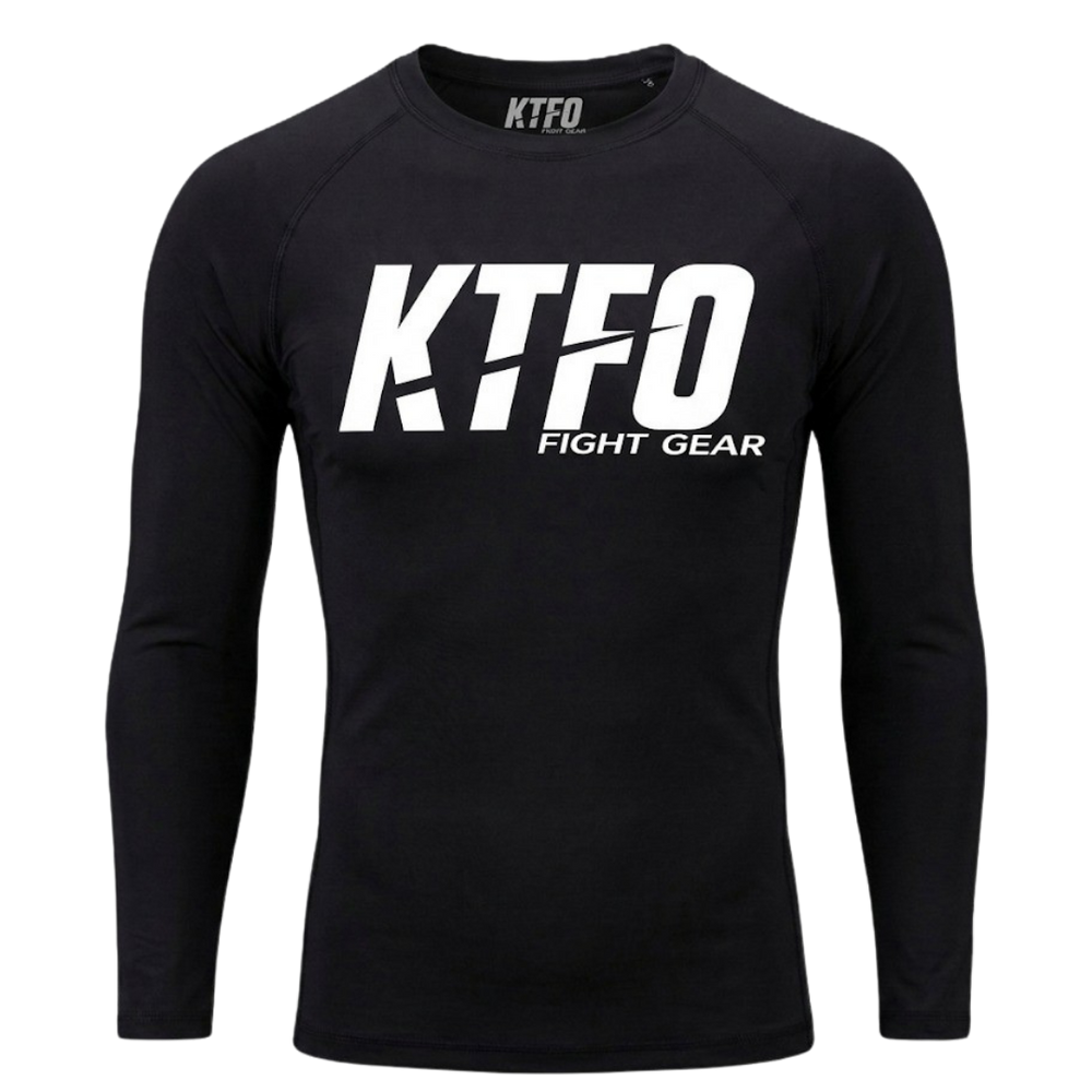 KTFO Rash Guard Compression Long Sleeve Shirt   KTFO Fight Gear