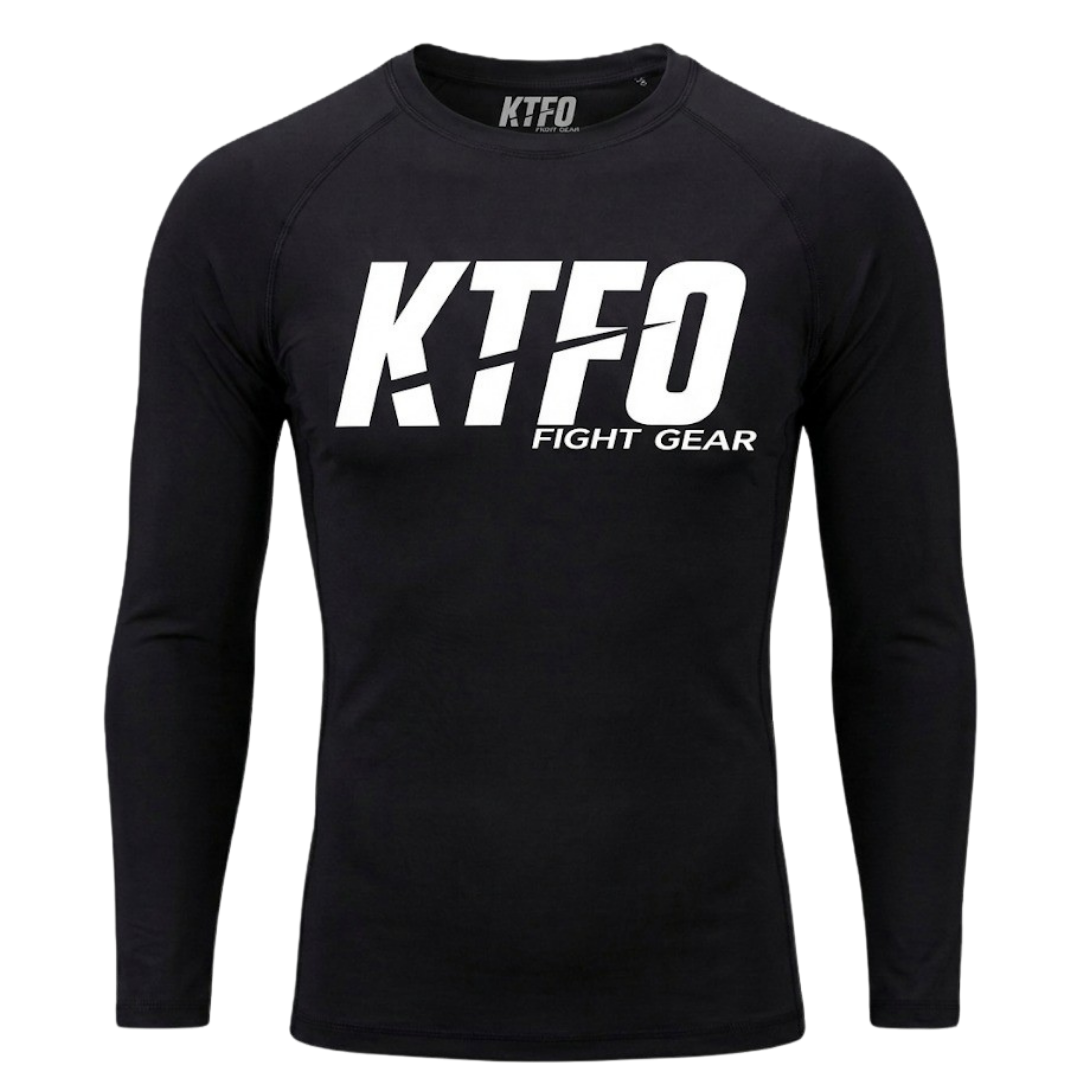 KTFO Rash Guard Compression Long Sleeve Shirt   KTFO Fight Gear