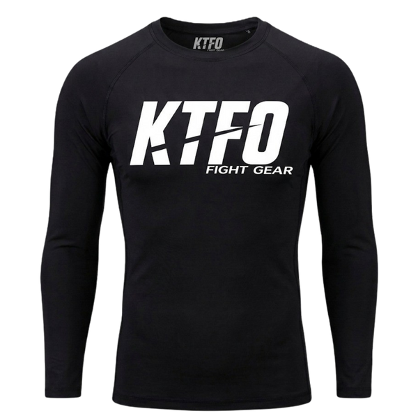 KTFO Rash Guard Compression Long Sleeve Shirt   KTFO Fight Gear