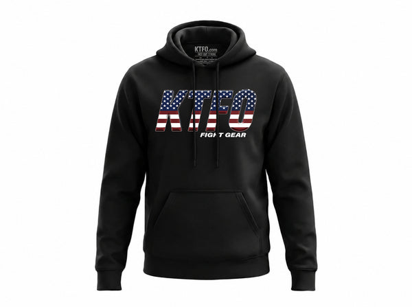 KTFO Fight Gear Independence Day Hoodie  t-shirt KTFO Performance