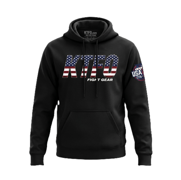 KTFO Fight Gear Independence Day Hoodie  hoodie KTFO Fight Gear