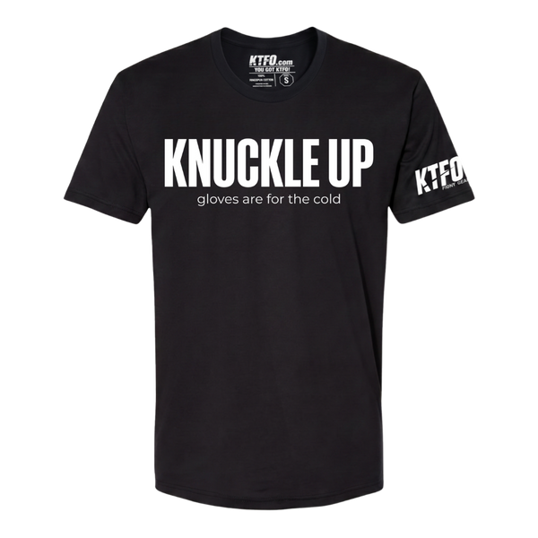 KTFO KNUCKLE UP - Bare Knuckle Fight T-Shirt   KTFO Fight Gear