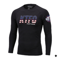 KTFO Rash Guard Compression Long Sleeve Independence Edition  rashguard KTFO Fight Gear