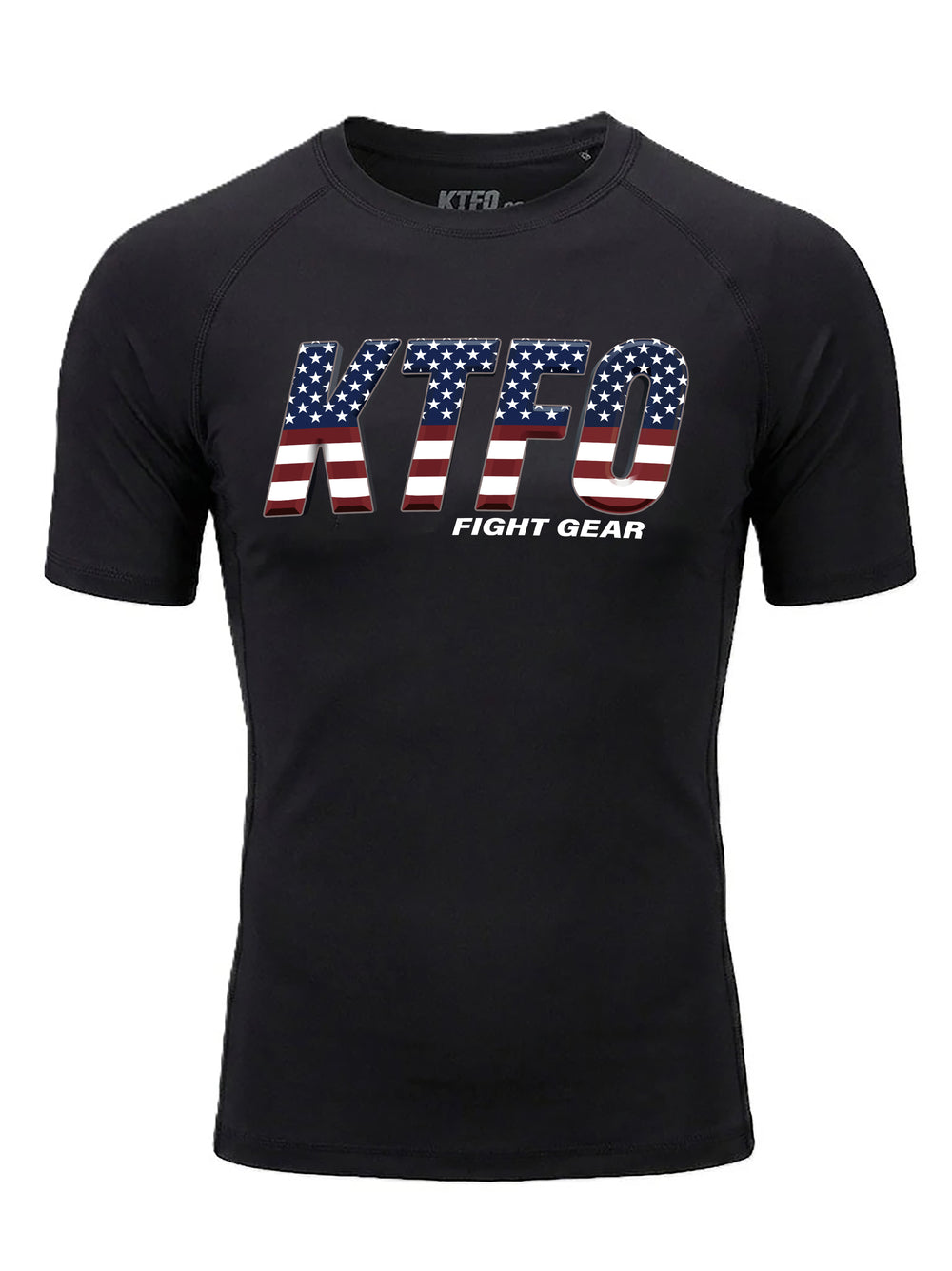 KTFO Rash Guard Compression Short Sleeve Independence Edition   KTFO Performance