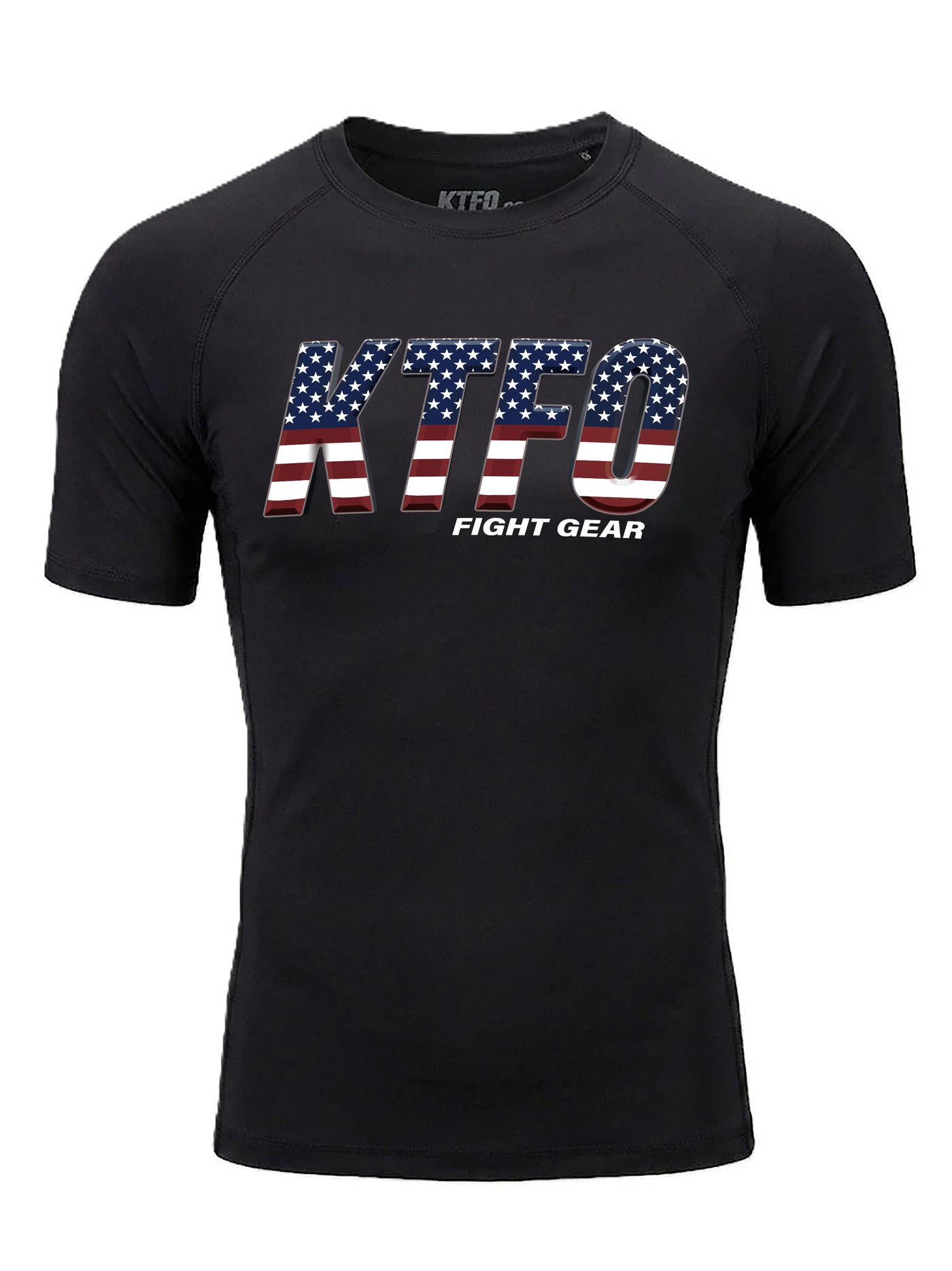 KTFO Rash Guard Compression Short Sleeve Independence Edition   KTFO Performance