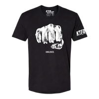 KTFO "UNGLOVED" Bare-Knuckle Fighting T-Shirt   KTFO Fight Gear