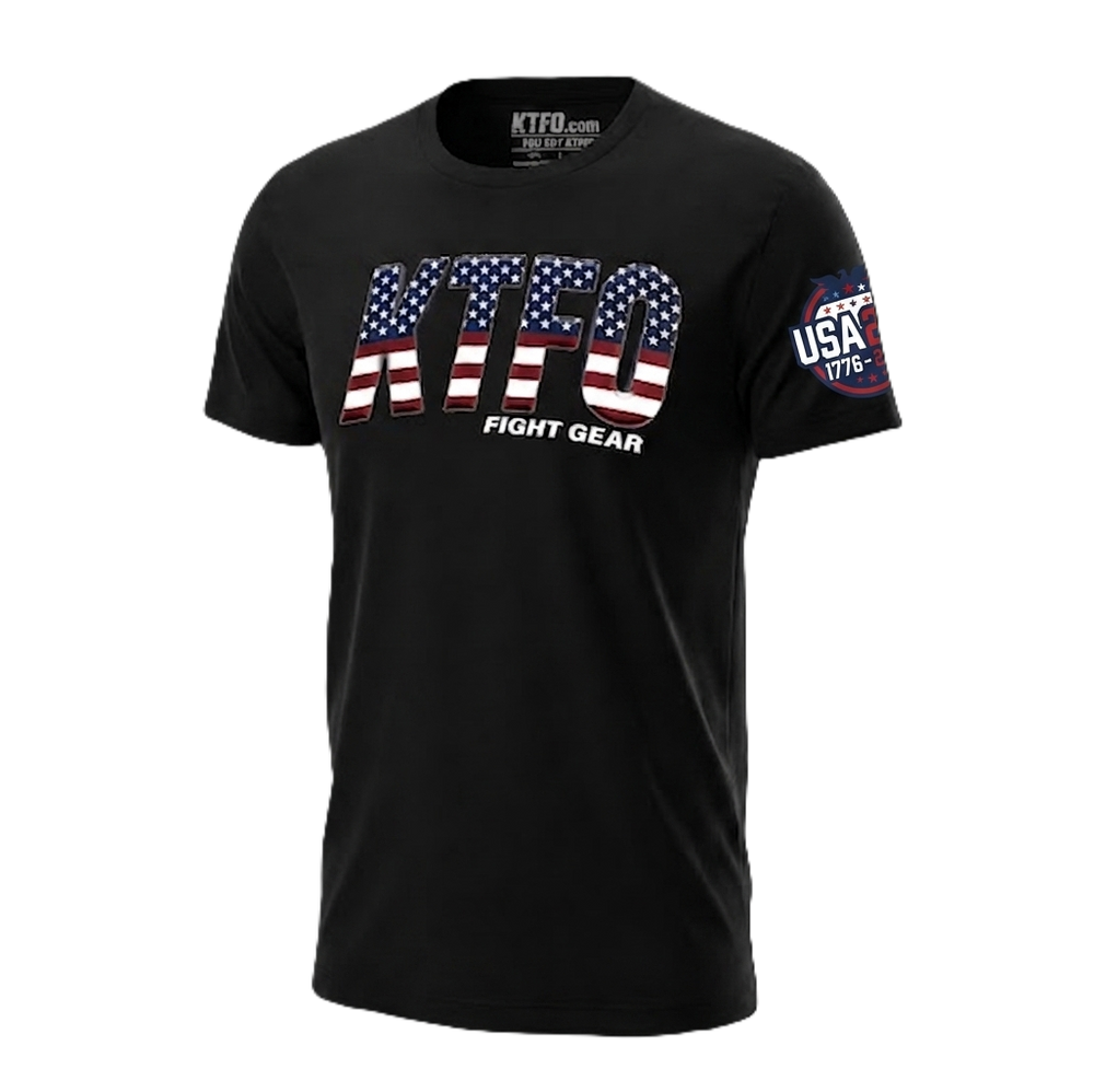 KTFO Fight Gear Independence Day Tee  t-shirt KTFO Fight Gear